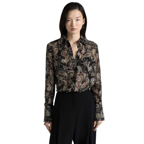 Cue Paisley Georgette Shirt